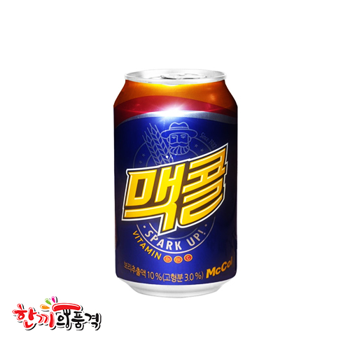 맥콜(뚱)355ml캔(일화)