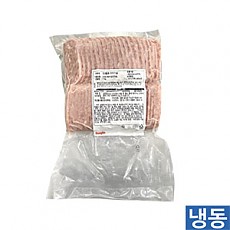 한품-냉동슬라이스스팜1kg