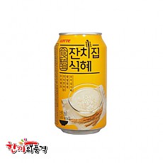 잔치집식혜(뚱)340ml캔(롯데칠성)