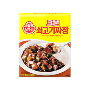 3분쇠고기짜장200g(오뚜기)