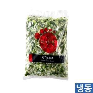 냉동대파1kg-슬라이스(마당발)