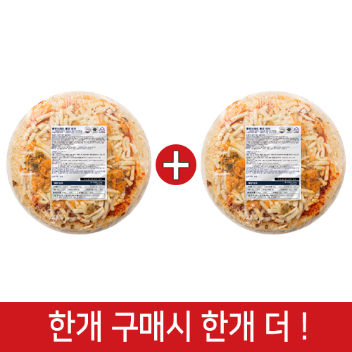 (행사1+1)제로백)불닭6인치피자