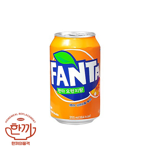 환타오렌지(뚱)355ml캔(코카)