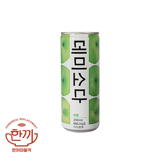 데미소다애플250ml캔(동아오츠카)