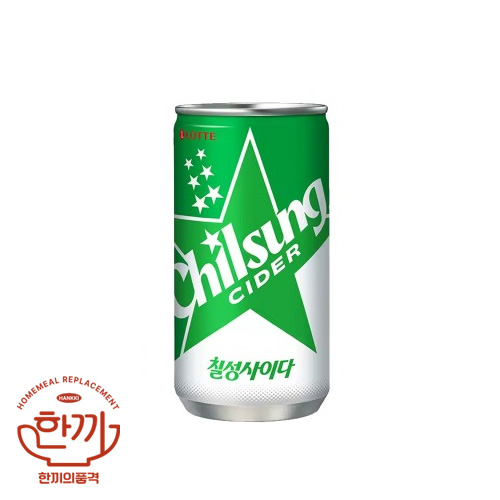 칠성사이다190ml캔(롯데칠성)