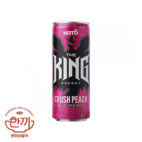 핫식스더킹크러쉬피치(뚱)355ml(롯데칠성)